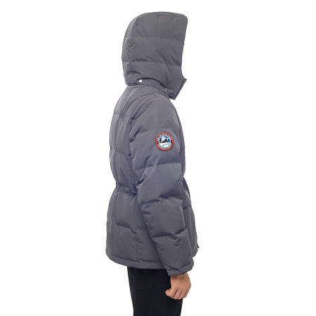 Стеганая пуховая мужская куртка GAZ Серый