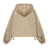 CROP куртка женская демисезонная Бежевый