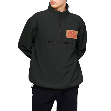 Джемпер флисовый мужской Черный