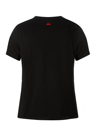 Лаконичная мужская футболка. Цвет: Черный